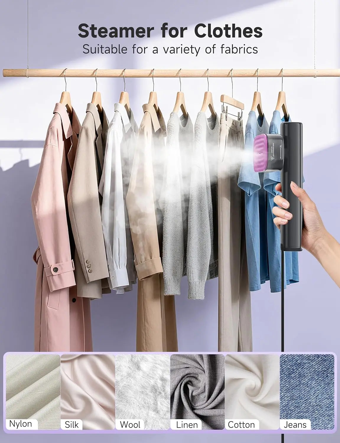 Quick-Fix Clothes Steamer