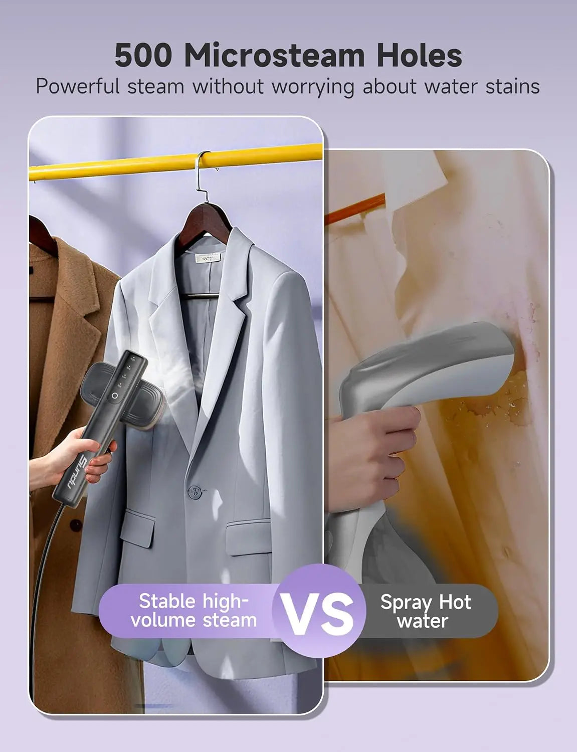 Quick-Fix Clothes Steamer